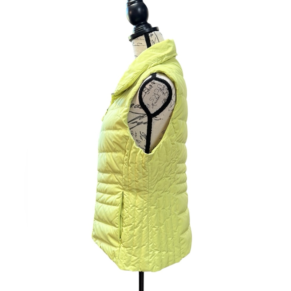 Talbots Down Puffer Vest Green Women’s Medium - Picture 2 of 10